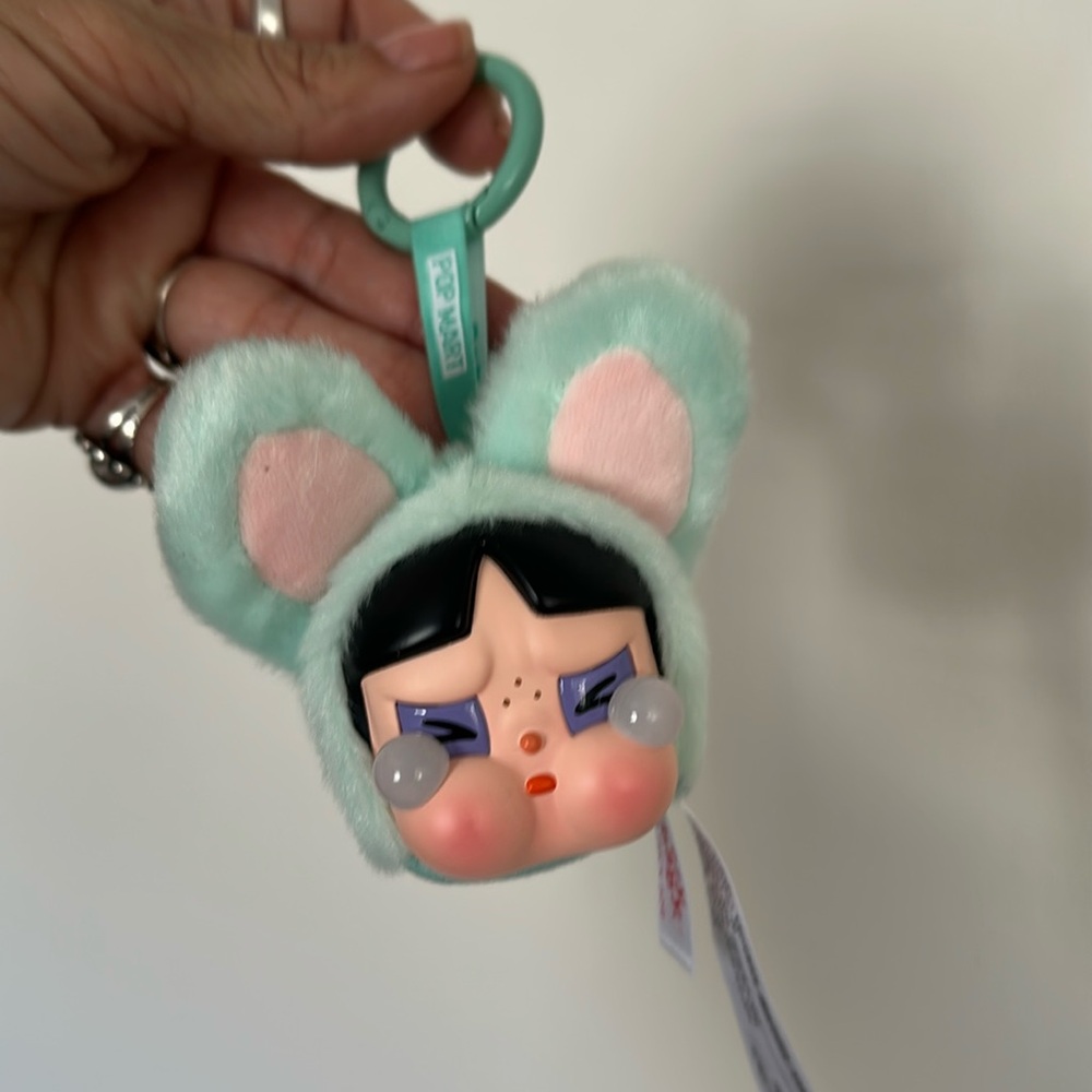 Pop Mart Cry Baby x Power Puff " Plush Keychain/Bag charm
